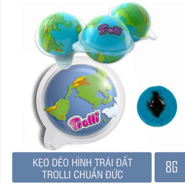 [Siêu Ngon] Kẹo dẻo Trolli Planet Gummi - Sét 10 viên