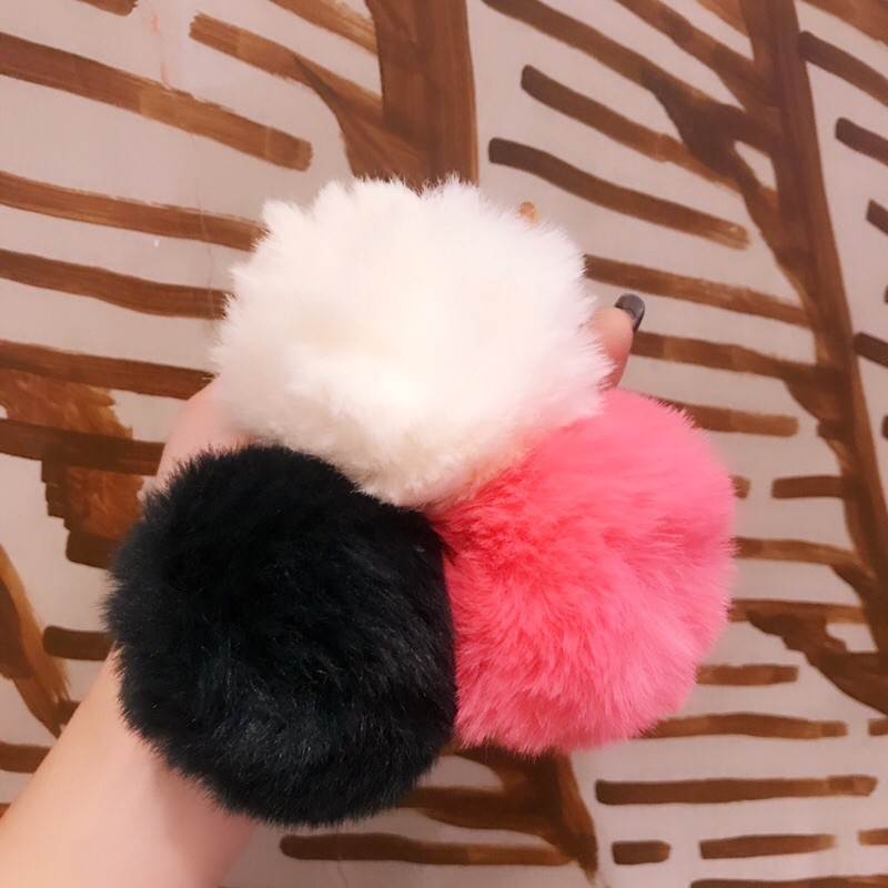 Móc Khóa Cục Bông - Cỡ Trung
