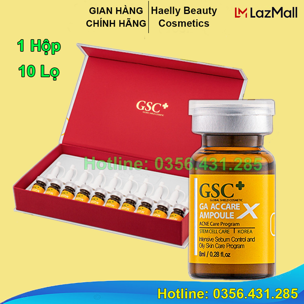 Tế bào gốc trị mụn gsc ga ac care ampoule