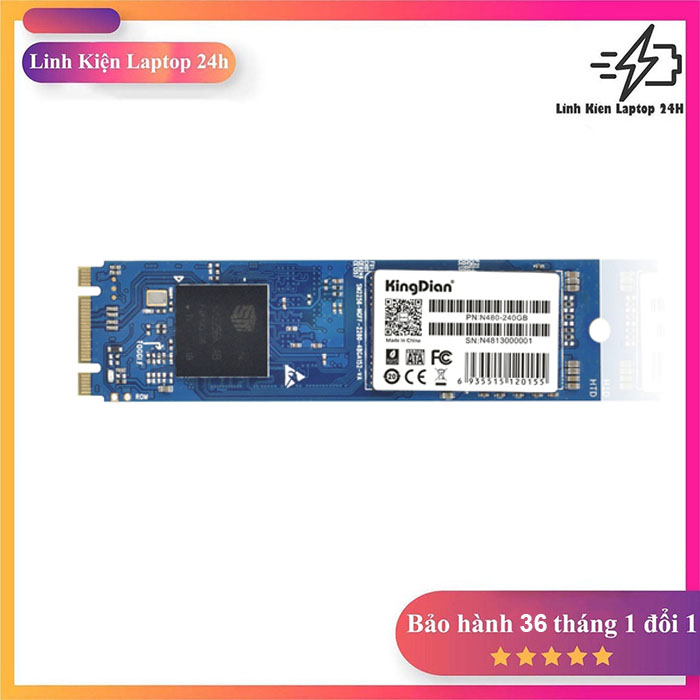 Ổ cứng ssd kingdian n480 256gb/512gb/1tb m.2 sata - bảo hành 36 tháng đổi mới