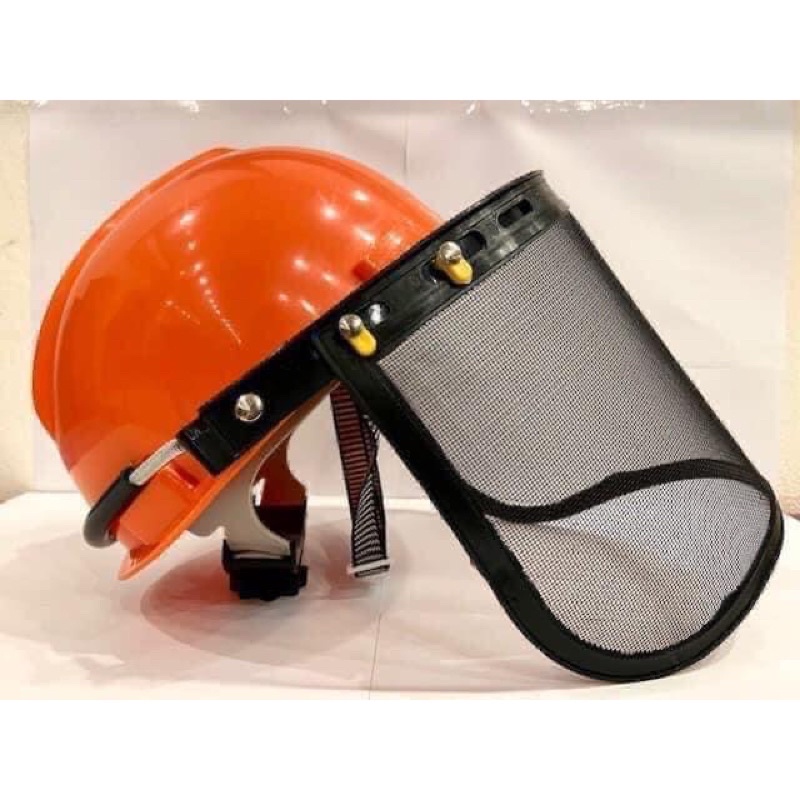 Bộ Mũ Bảo Hộ Cắt Cỏ Mặt Kính, Mặt Lưới