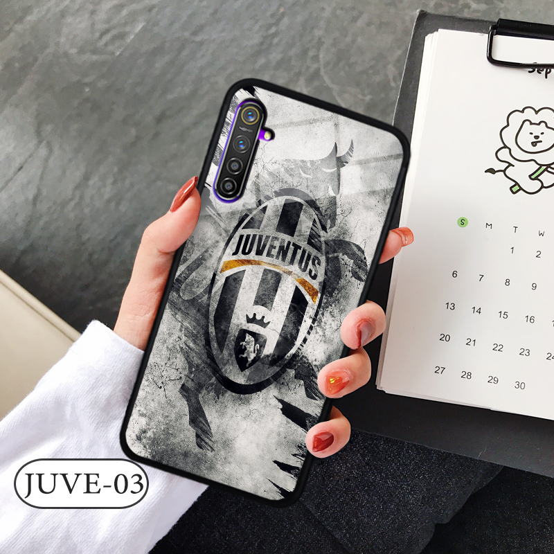 Ốp kính 3D REALME 6 Pro - in biểu tượng đội bóng