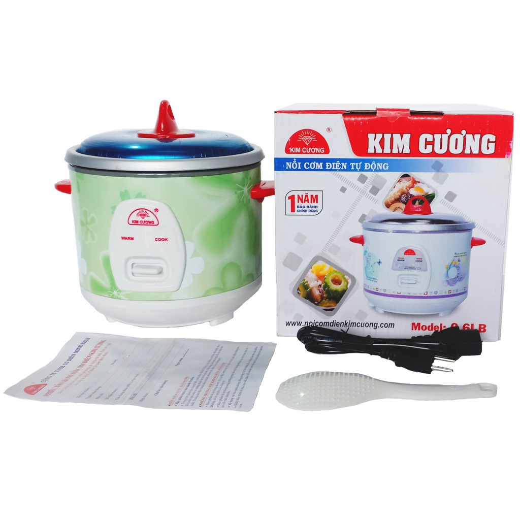 NỒI CƠM ĐIỆN KIM CƯƠNG 0.6L RỜI