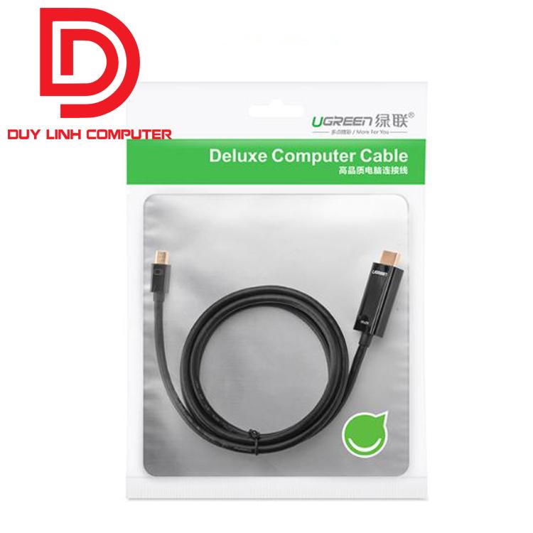 Cáp Mini Displayport to HDMI Ugreen 10455 dài 3m hỗ trợ 4K2K
