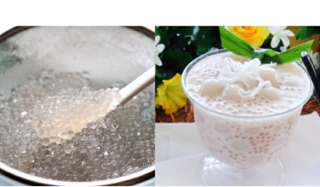 bột báng/ hạt trân châu nhỏ nấu chè[ 500g/1kg]