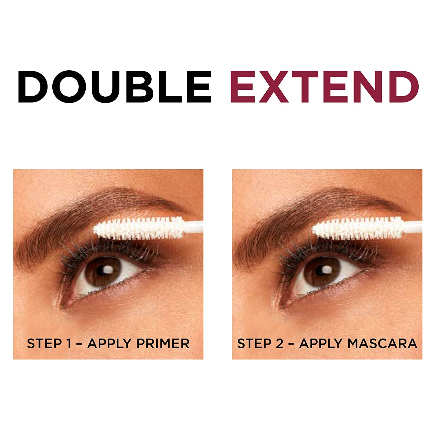 MASCARA 2 ĐẦU LOREAL DOUBLE EXTEND DƯỠNG MI GIÚP LÀM DÀI VÀ CONG MI (CÓ SẴN)