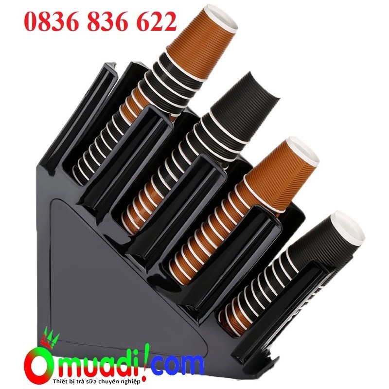 KỆ ĐỰNG CỐC LY TRÀ SỮA NHỰA CAO CẤP