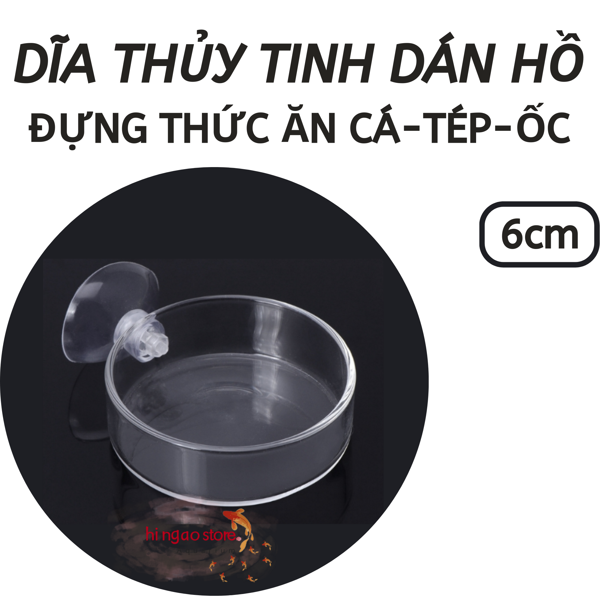 Fork glass fish food, clove watch sticker-plates glass container fish feed clove-accessories aquarium | hingaostrore.