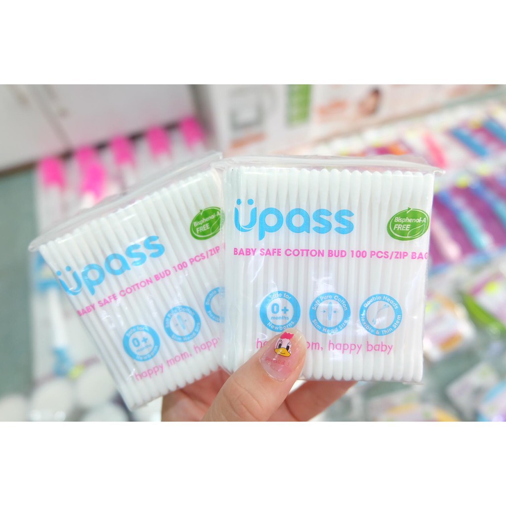 [HCM] Tăm bông cho trẻ em Upass ( gói)