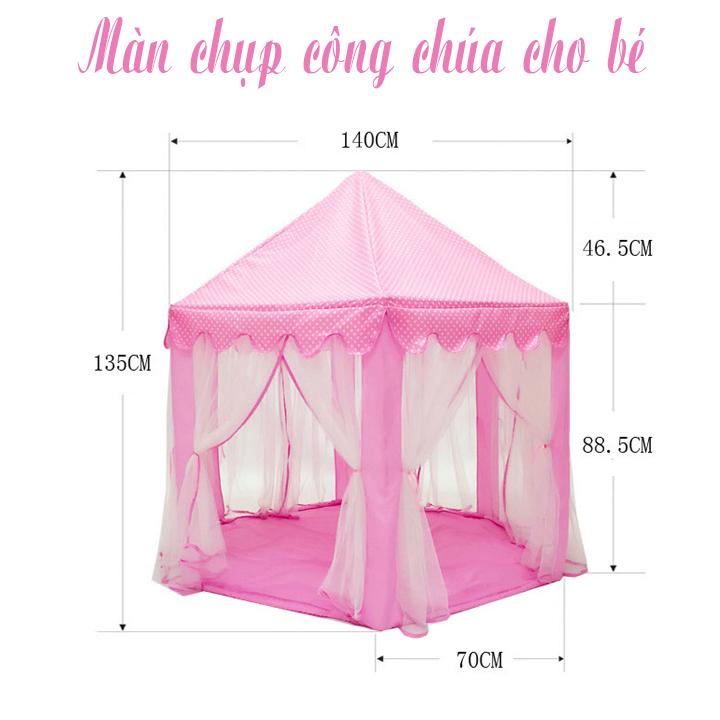 LỀU BÓNG CÔNG CHÚA CHO BÉ