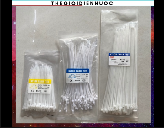 Dây buộc - 100 GRAM DÂY THÍT (LẠT NHỰA) DÀI CÁC CỠ (10, 15, 20, 25, 30cm)