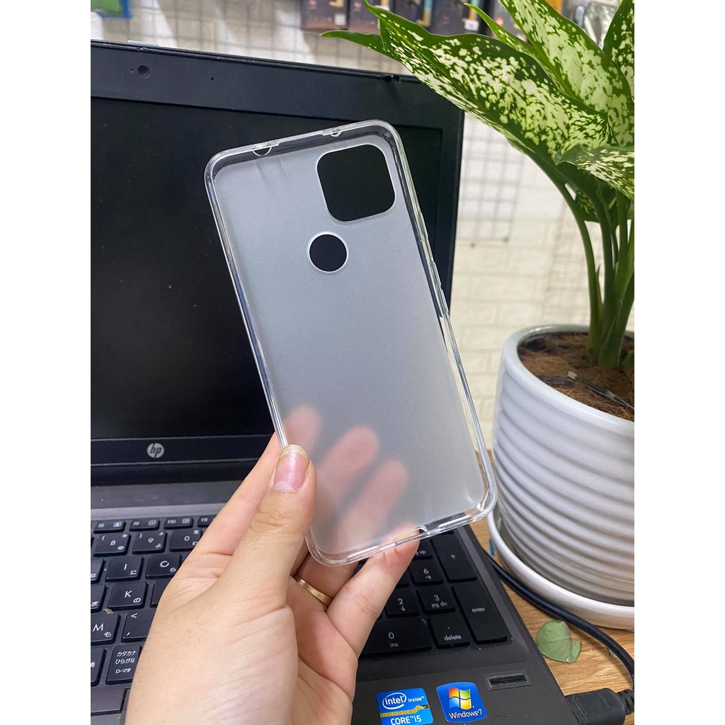 Ốp silicon cho điện thoại Google Pixel 5A