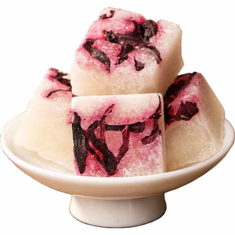 10 Viên Trà hoa hibiscus (atiso đỏ/bụp giấm) đường phèn mật ong