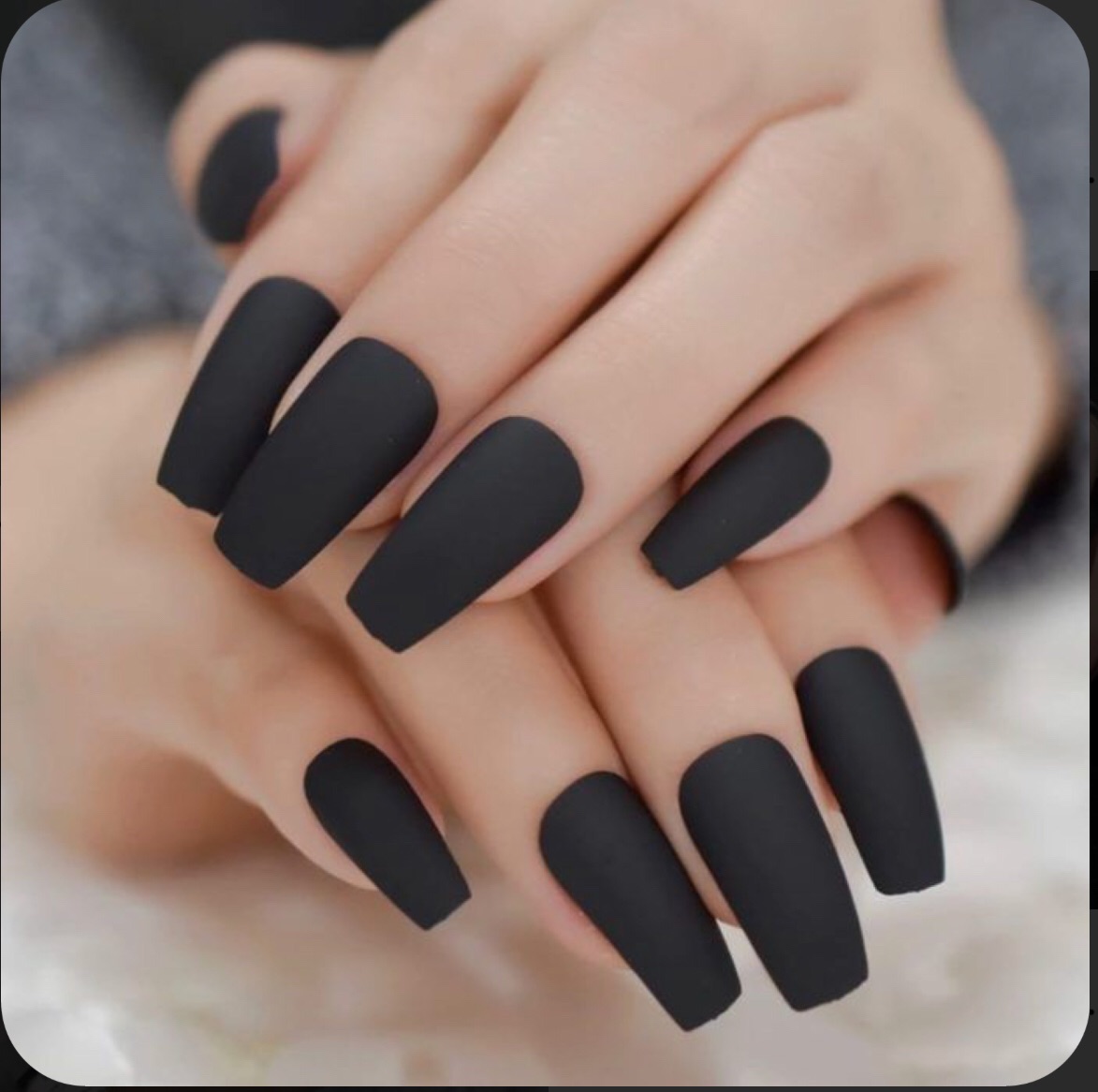 Bộ Nail Box Design 10 móng nhám trơn