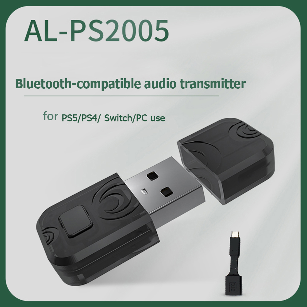 Bộ Thu Phát Âm Thanh Bluetooth USB USB Dongle, Bộ Chuyển Đổi Không Dây Cho Công Tắc, PS5 PS4 PC