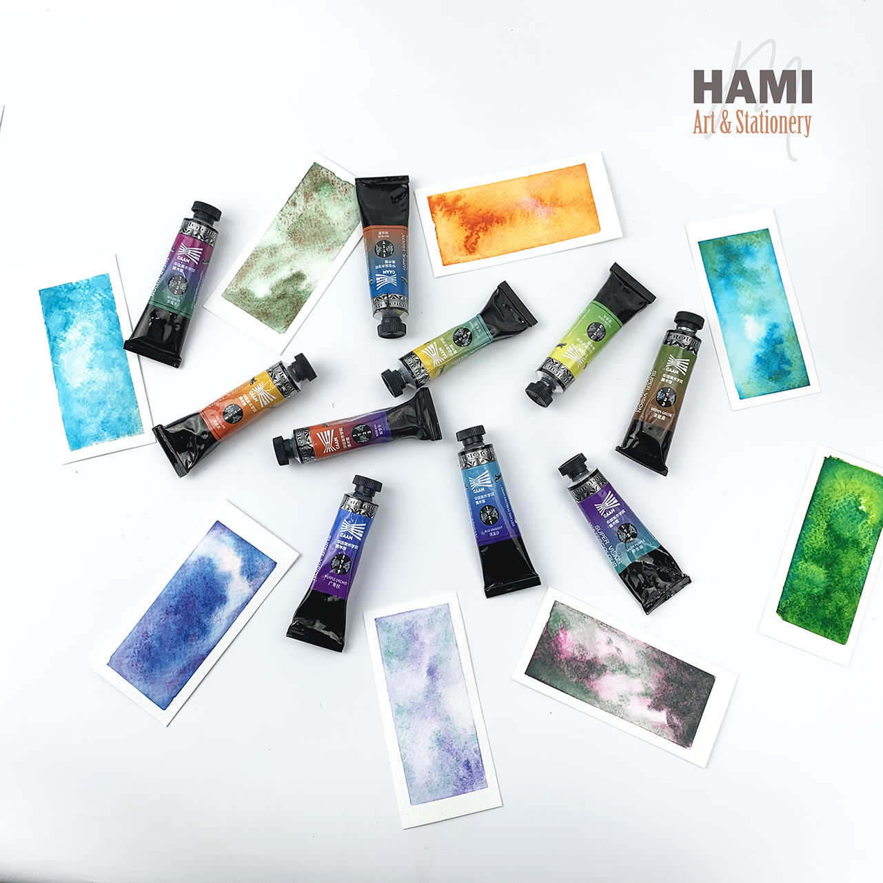 Màu nước tách lớp tự chọn pan 1ml và 2ml