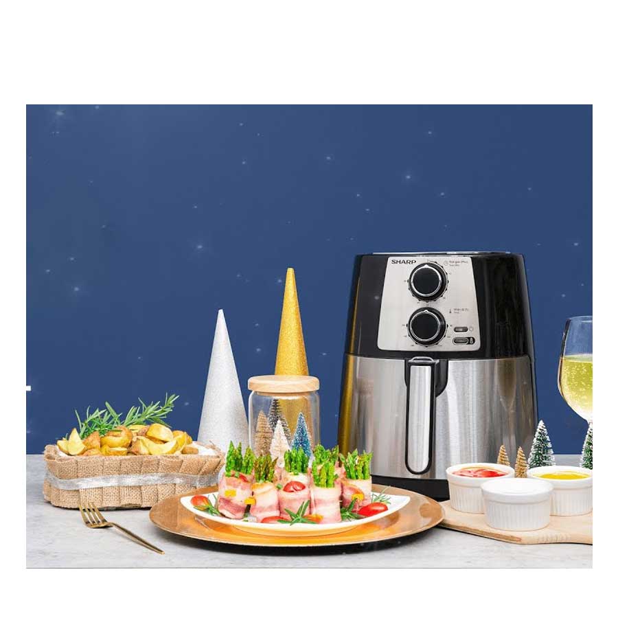 Nồi chiên không dầu Sharp KF-AF42MV-ST (Dung tích 4.2 lít Bảo hành 12 tháng Toàn Quốc)