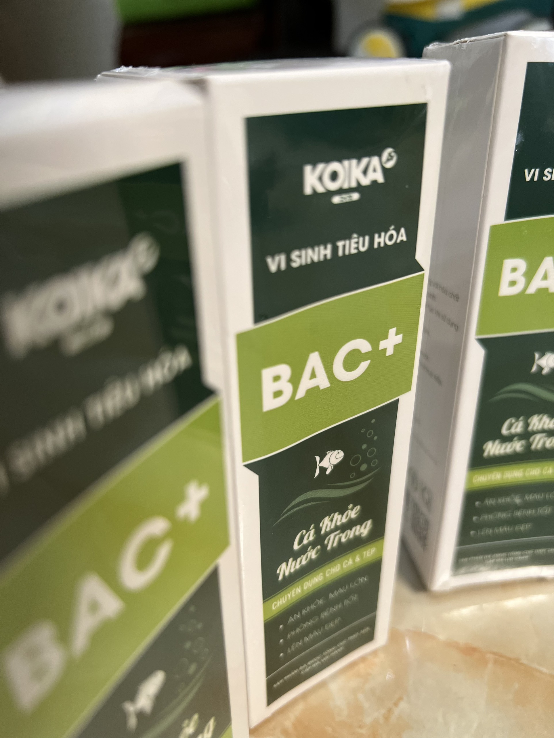 Vi sinh tiêu hóa KOIKA BAC+ (105ml) - Giúp tiêu hóa tốt cho cá cảnh