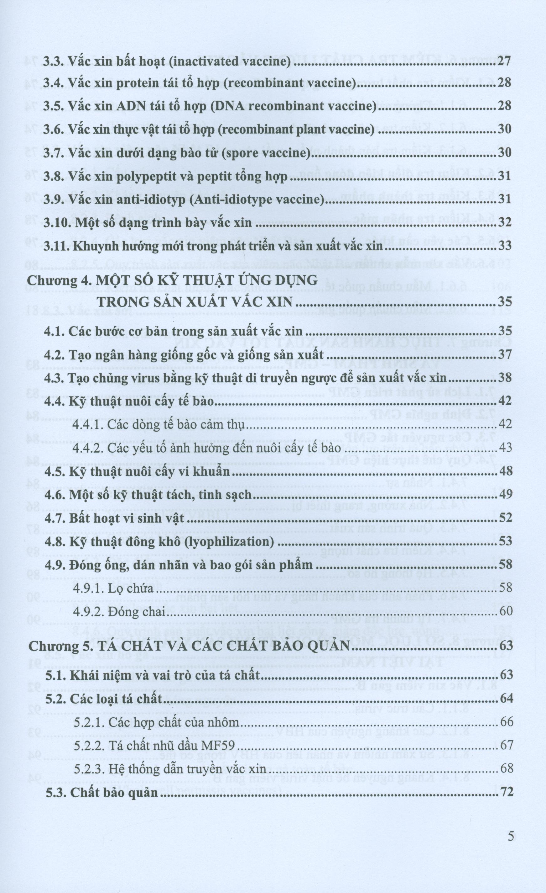 Công nghệ sản xuất Vắc Xin