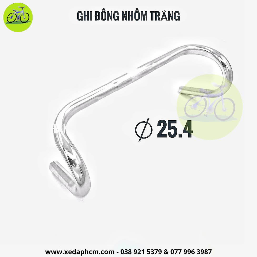 [HCM]Cổ tay lái ghi đông xe đạp Fixed gear cong cuộc