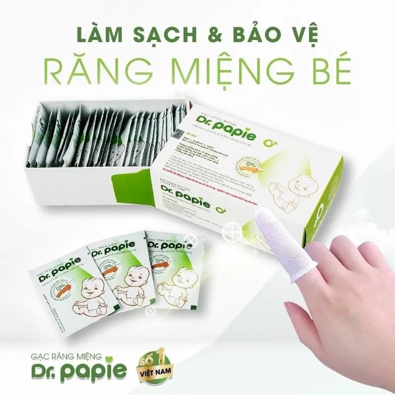 gạc răng miệng dr.papie