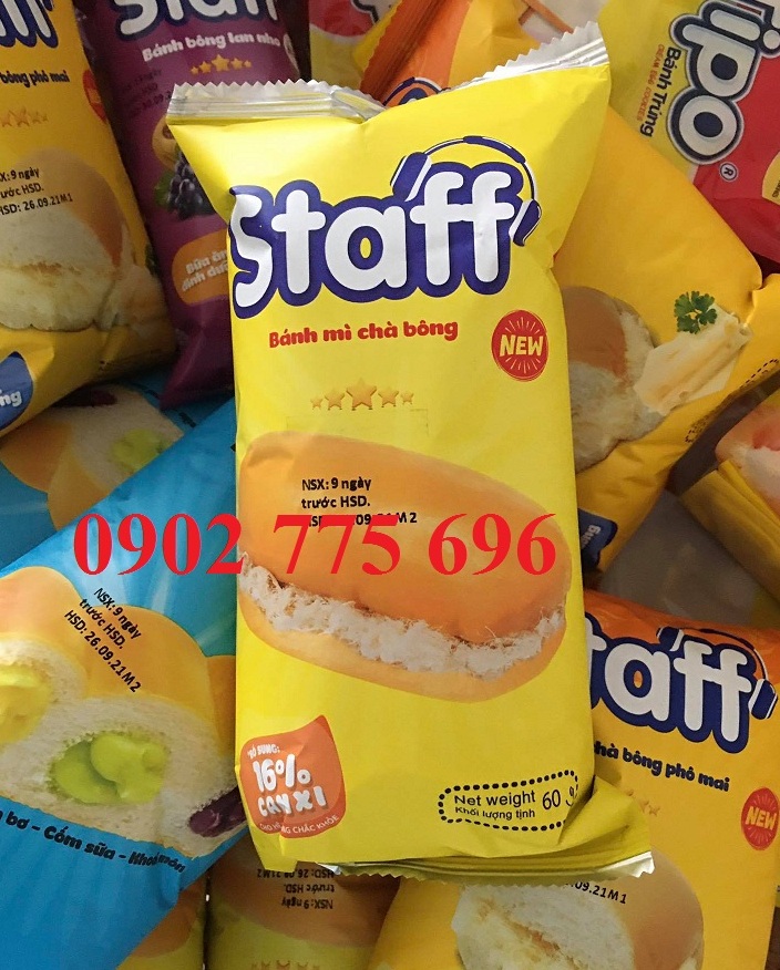 10 Bịch Bánh Mì Chà Bông Staff