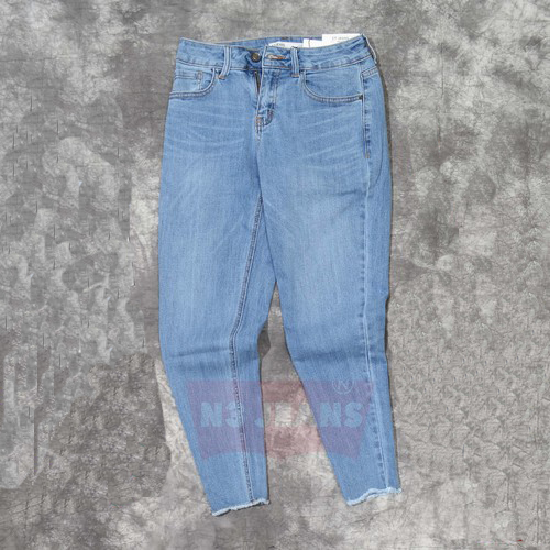 quần baggy bò rua gấu xanh