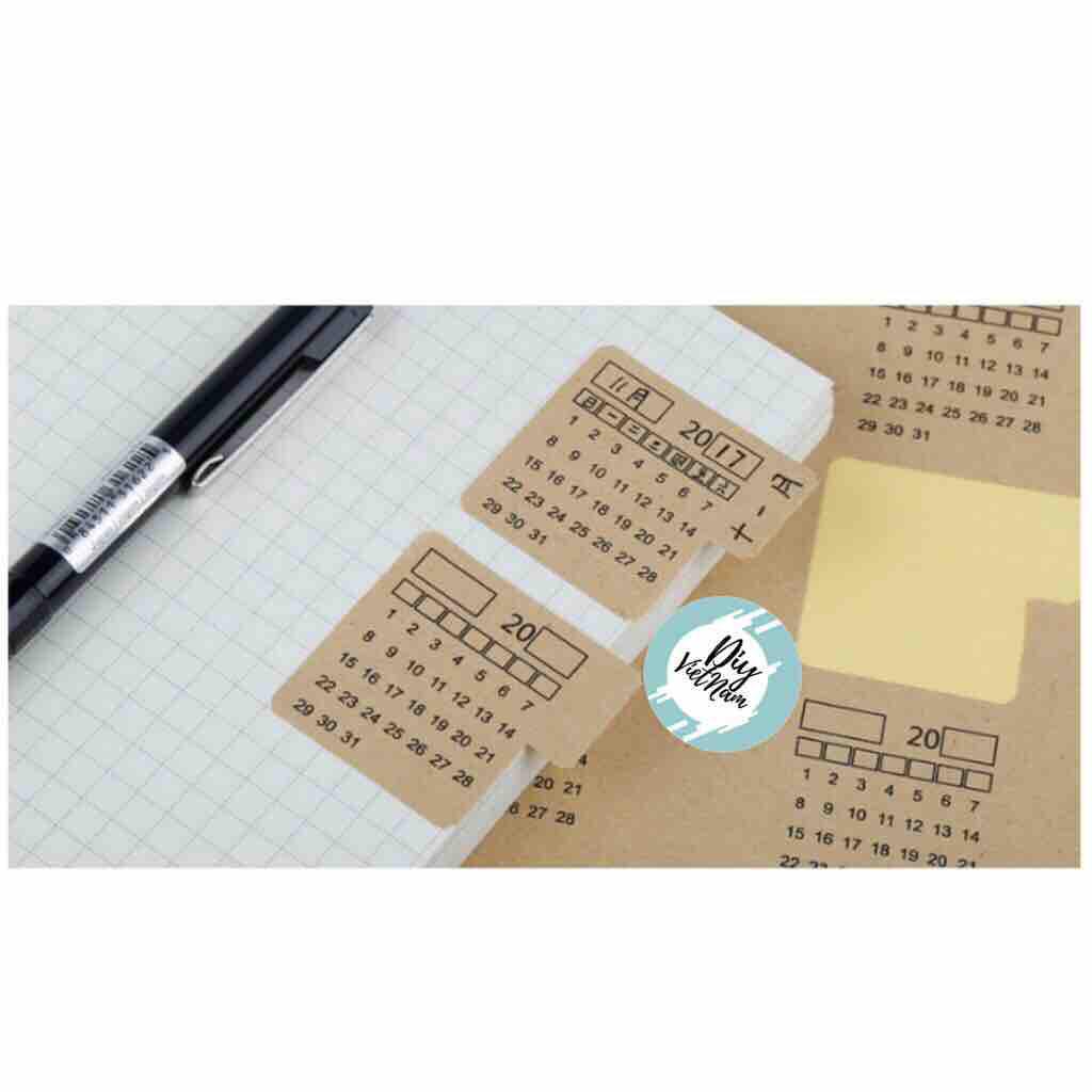 Sticker Lịch