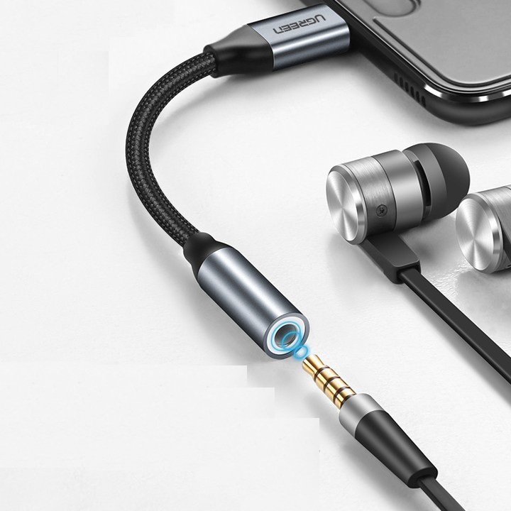 Cáp USB-C sang Cổng Âm Thanh 3.5mm Ugreen 30632