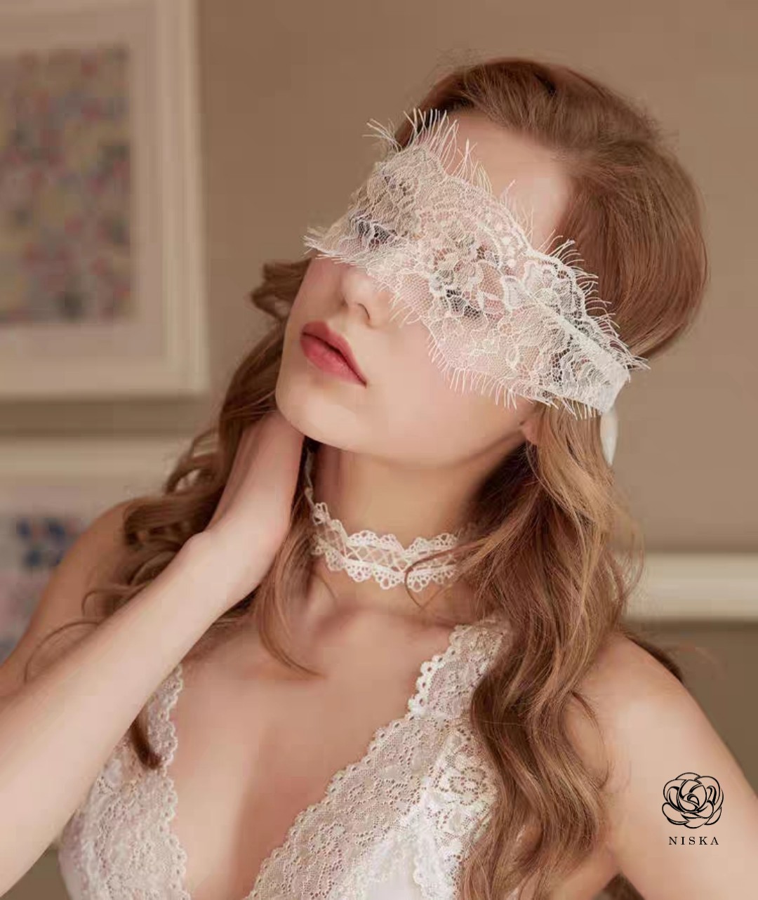 Bịt mắt ren - mã s17