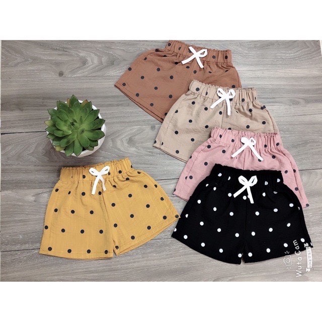 COMBO 3 QUẦN ĐŨI BI SIÊU CUTE BÉ GÁI