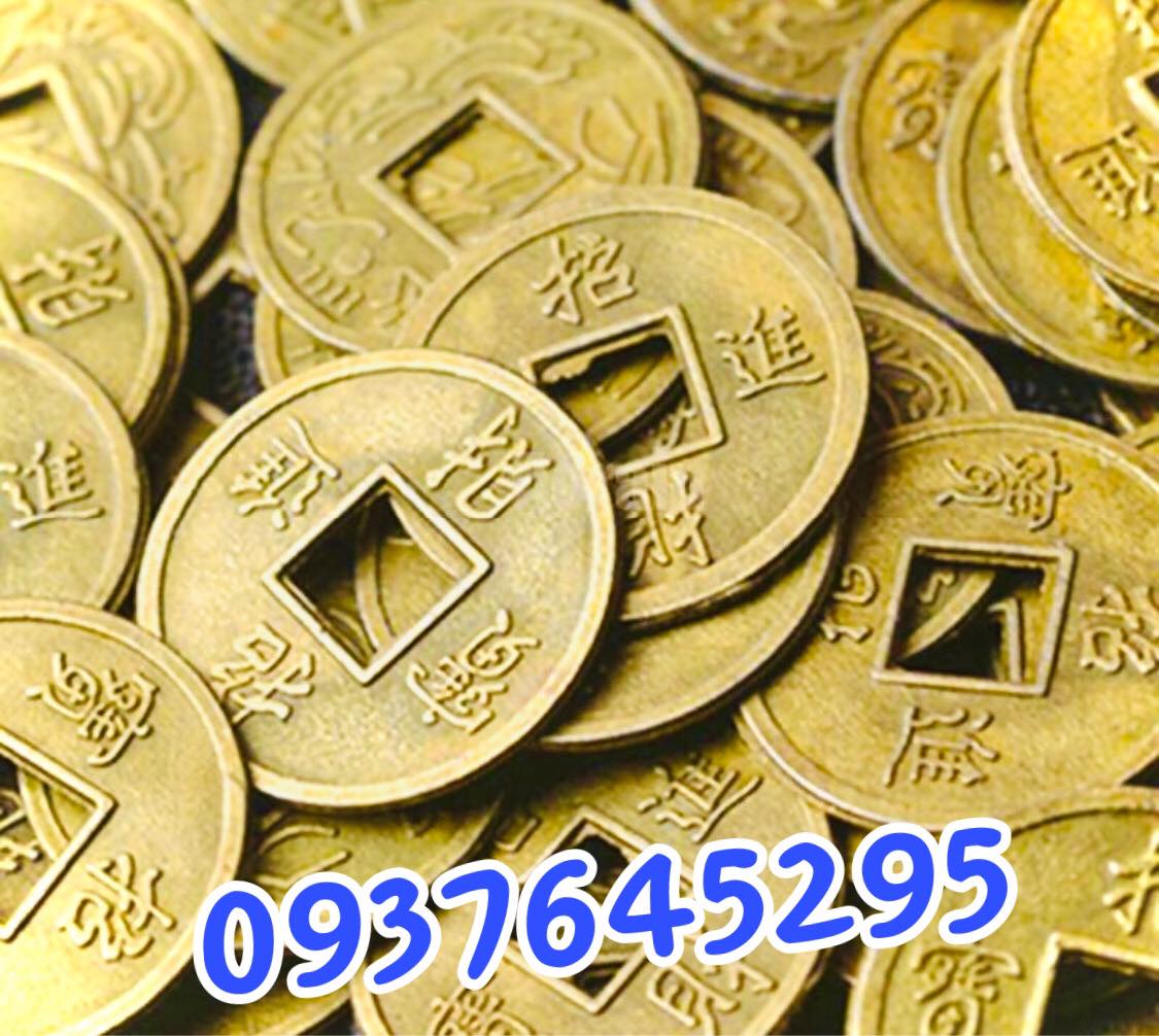 Combo 100 đồng xu phong thủy nhỏ