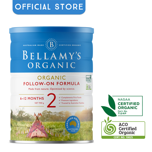 Sữa Công Thức Hữu Cơ Bước 2 Bellamy s Organic