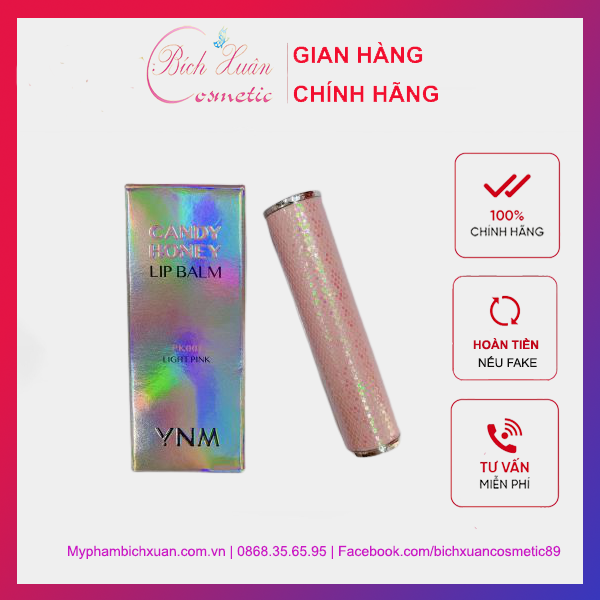 Son dưỡng YNM Candy Honey Lip Balm OR101 Orange Red