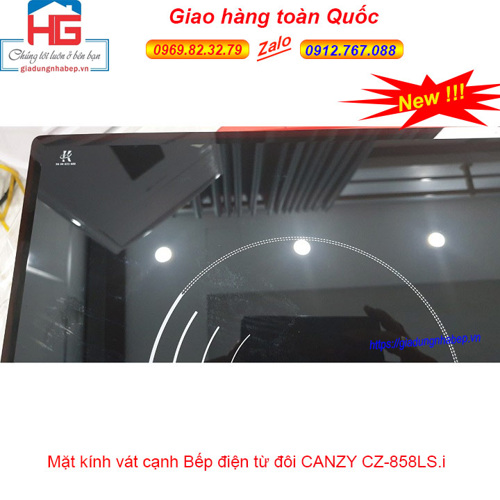 Bếp Điện Từ Đôi Canzy CZ-858-LS.i