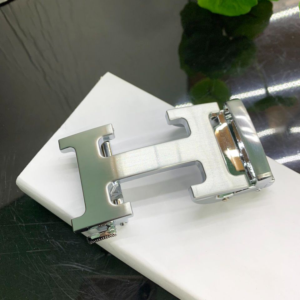 Mặt thắt lưng chữ H lắp dây 3,5cm khóa tự động