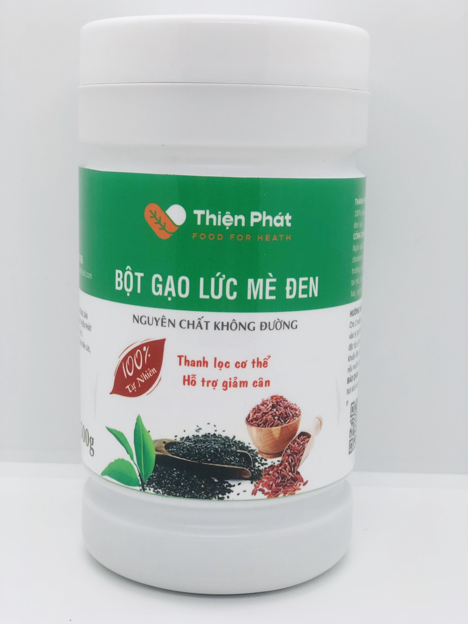 [HCM]Bột Gạo Lứt Mè Đen Thiện Phát 500g