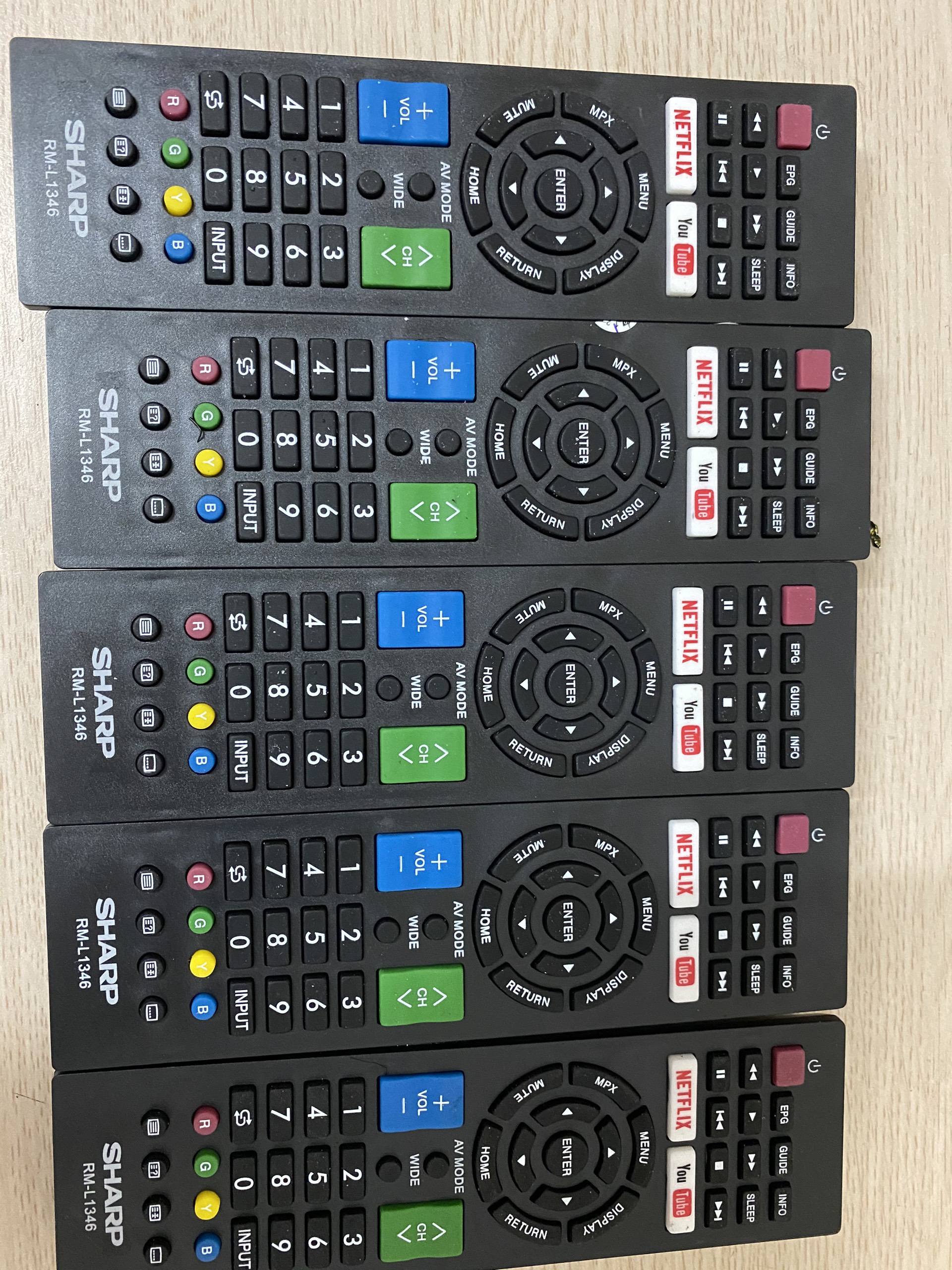 Remote/điều khiển SMART TV SHARP 1346