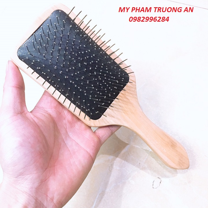 Lược massage cao cấp cán gỗ