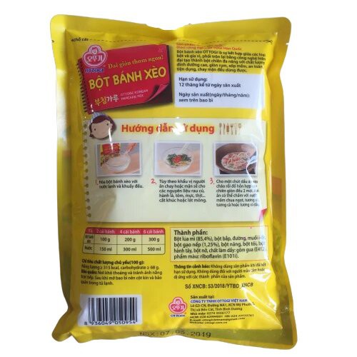 Bột bánh xèo Otoki 500g