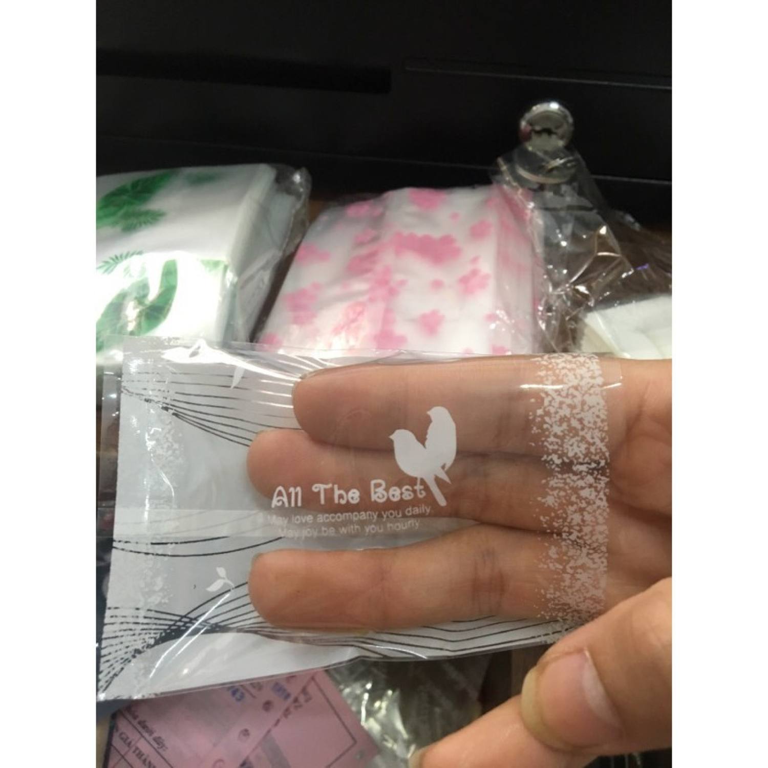 [Nhập RS0822 giảm 30k cho đơn 99k]Túi cookie 7x10 tập 100 chiếc