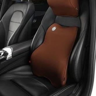 Gối Tựa Lưng Ô Tô Cao Su Non Cao Cấp Chống Gù Lưng, Đau Mỏi Vai Gáy