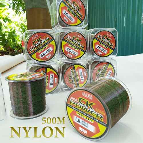[Siêu Bền_Rẻ] Cước Câu Cá Tàng Hình 100% Nylon Power 500M