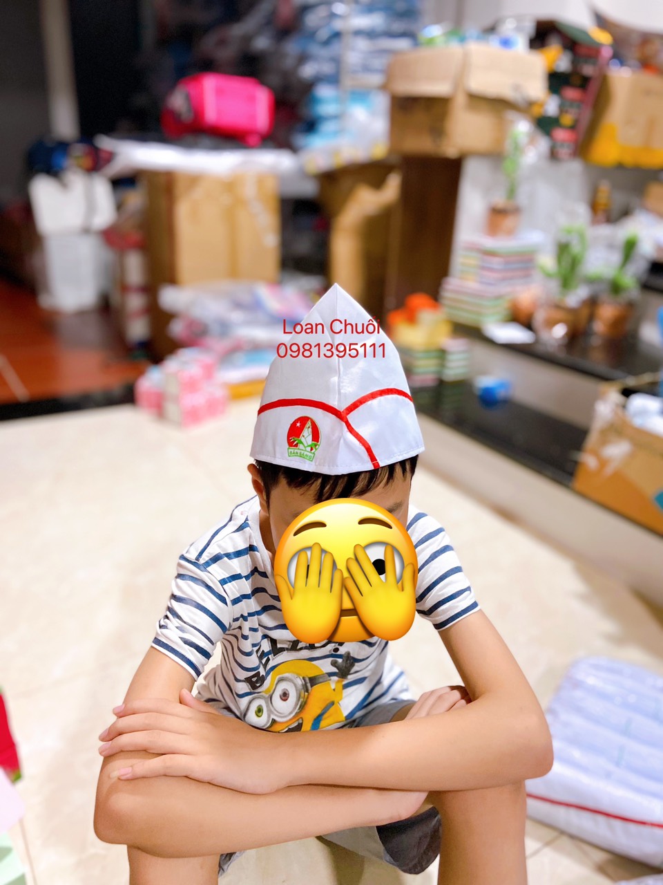 MŨ CANO MĂNG NON/ MŨ NGHI THỨC ĐOÀN ĐỘI