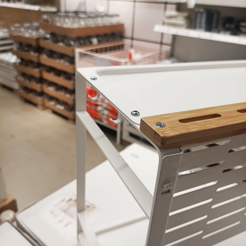 Kệ bếp để gia vị, thớt, dao 2 tầng Avsteg IKEA
