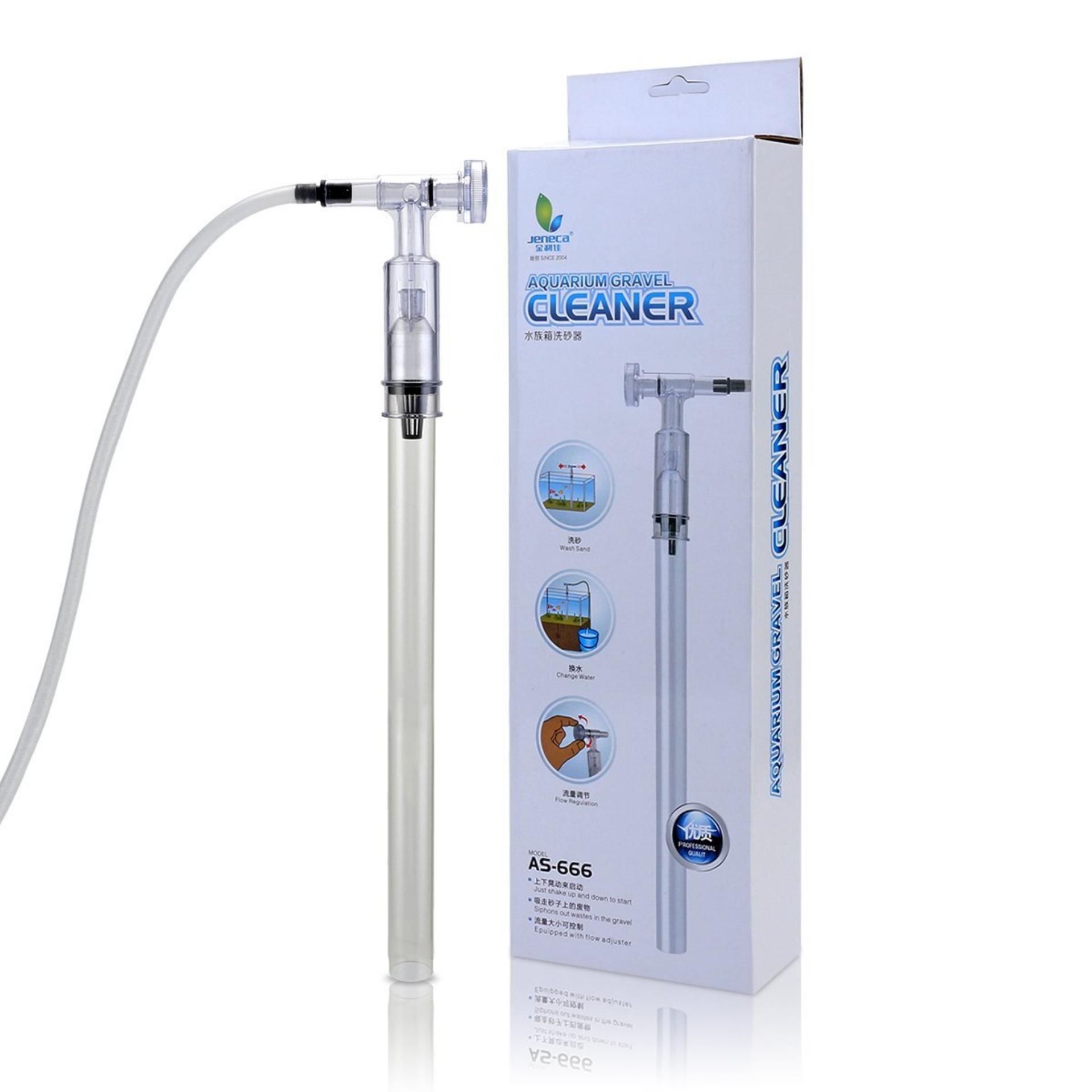 How to change water aquarium-2 in 1 multifunctional as 666B aquarium scale: water replacement, water pump, portable aquarium bilge, no need for electric-Japanese technology