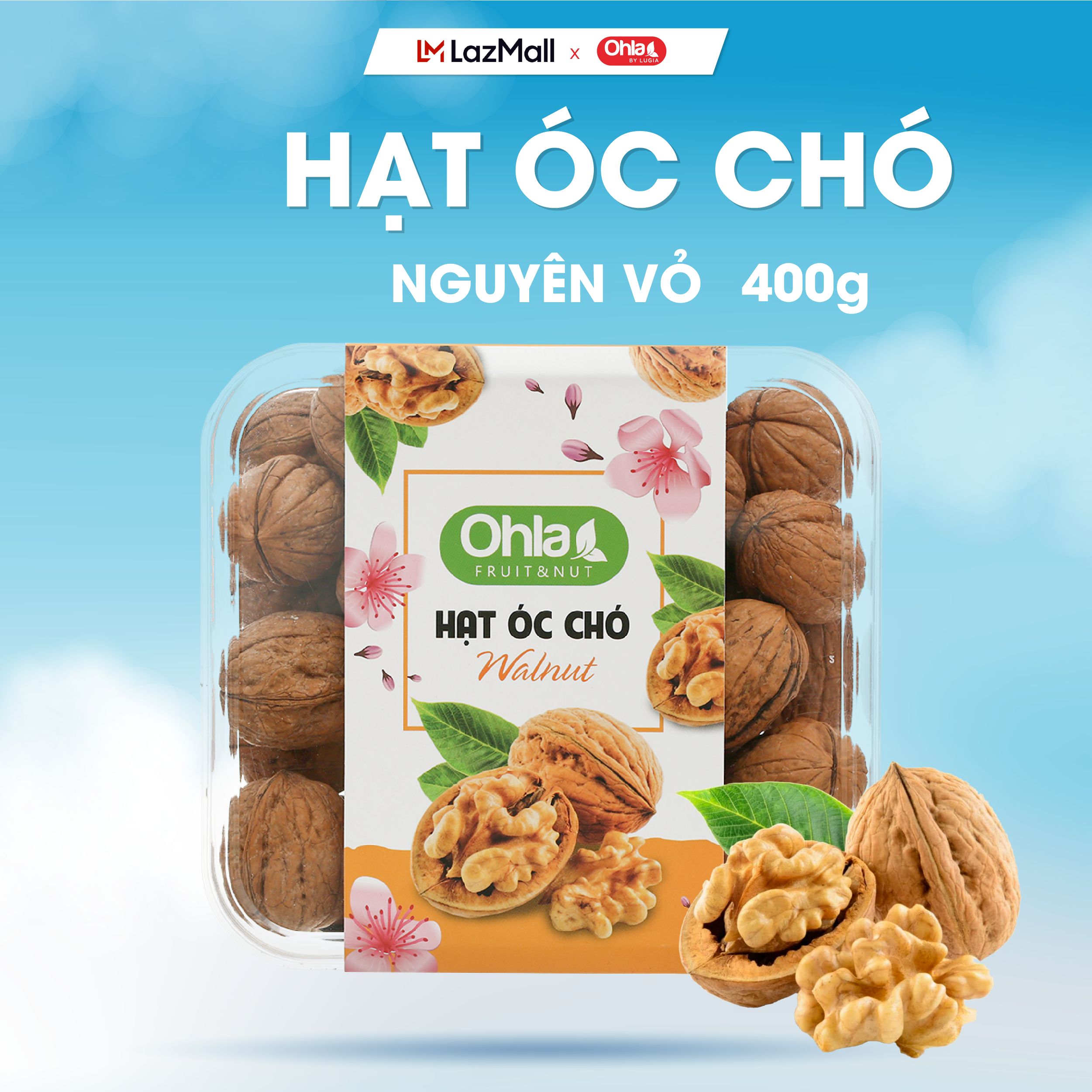Hạt óc chó - 400g