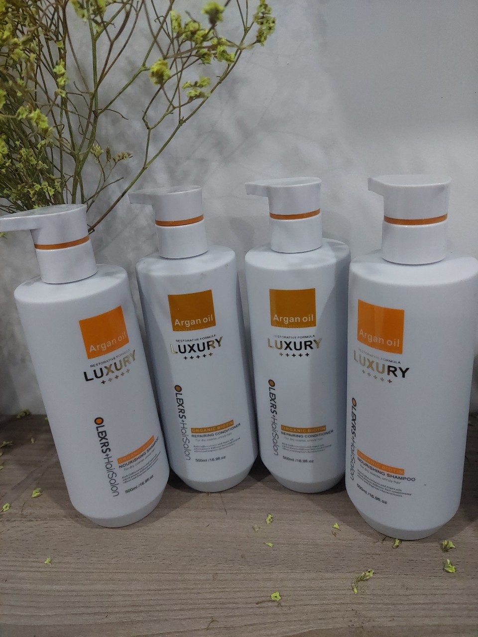 Dầu gội đầu dầu gội cặp Olexrs Luxury 960ml