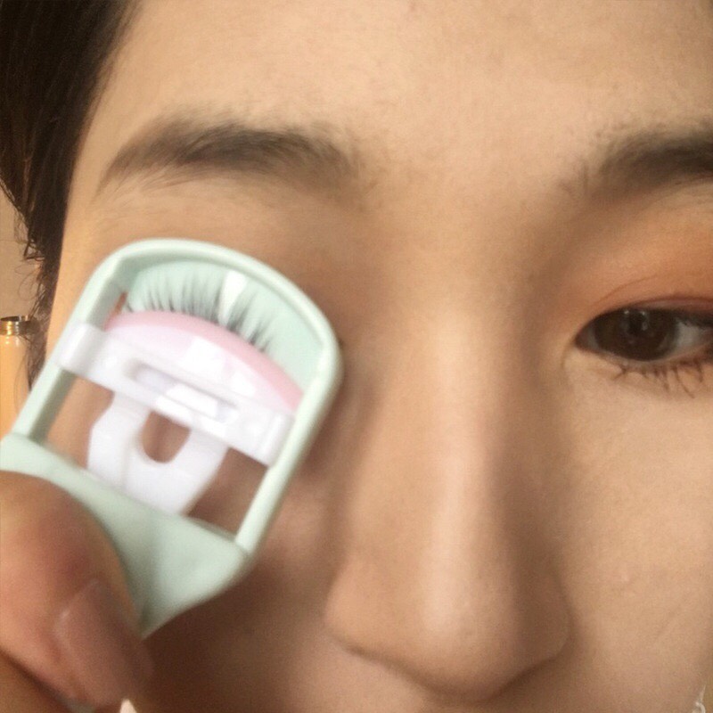 Clip curling eyelash 3D plastic square head Malian dedicated