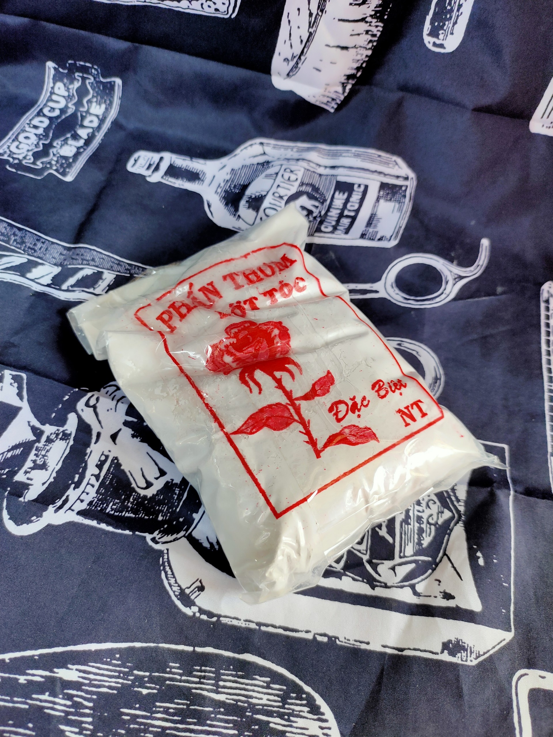 Phấn thơm hớt tóc 500gram dạng túi
